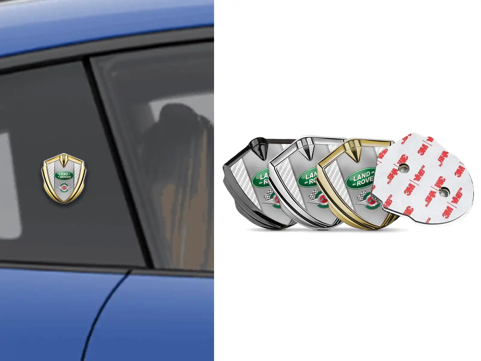 Land Rover Emblema Abovedado Insignia Duradero De Lujo Tacto